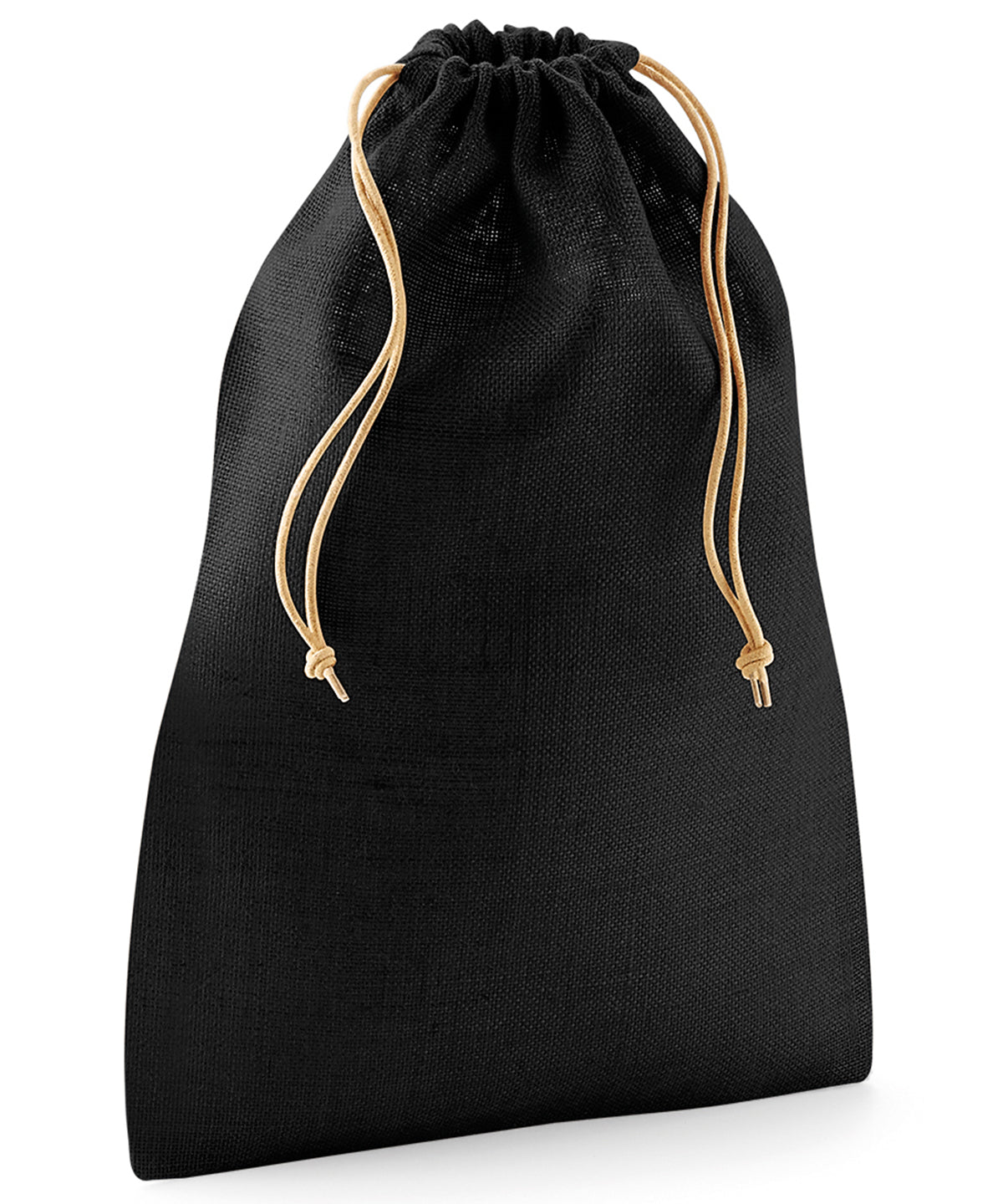 Westford Mill Jute stuff bag Black/Natural
