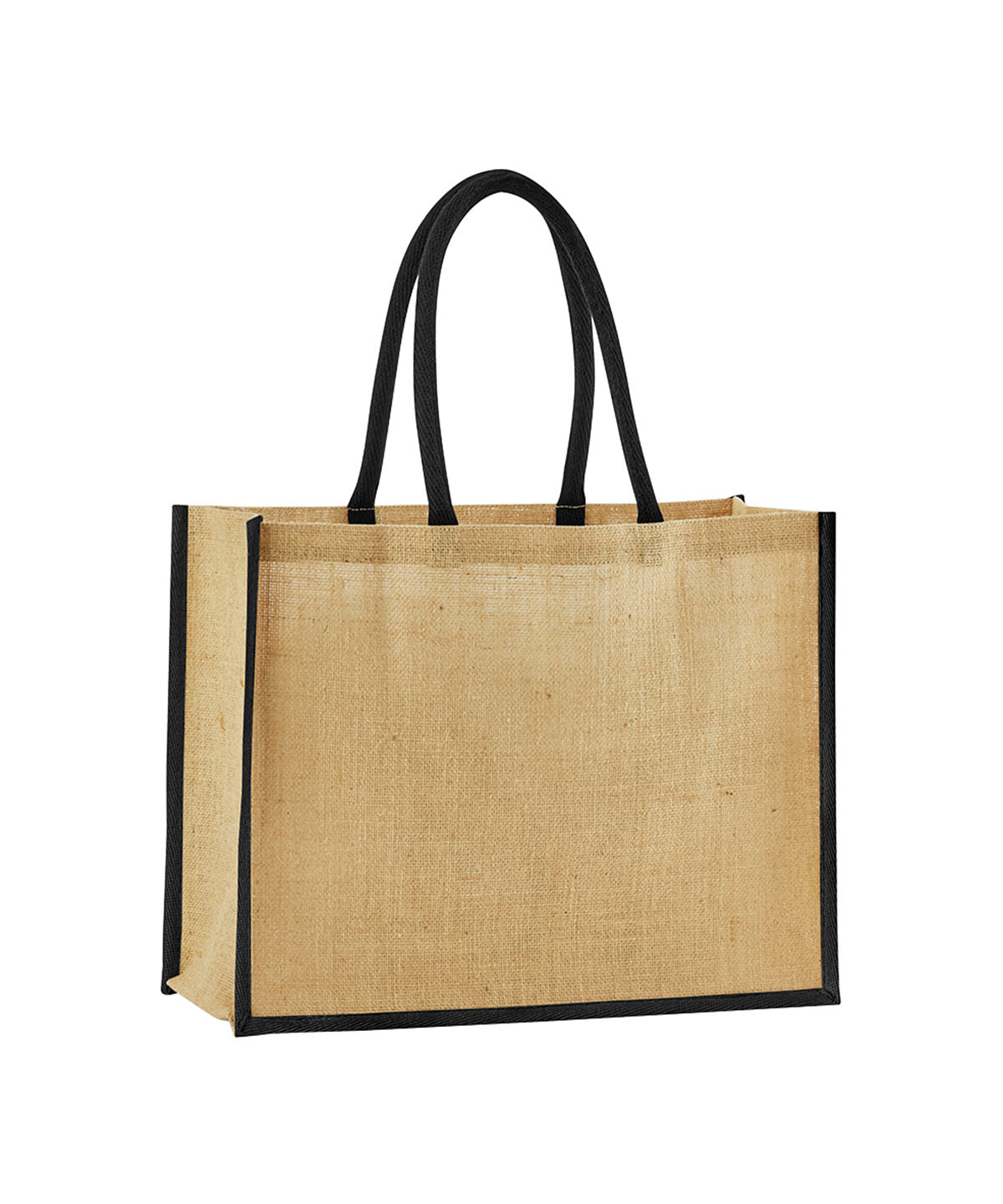 Westford Mill Natural starched jute classic shopper Natural/Black