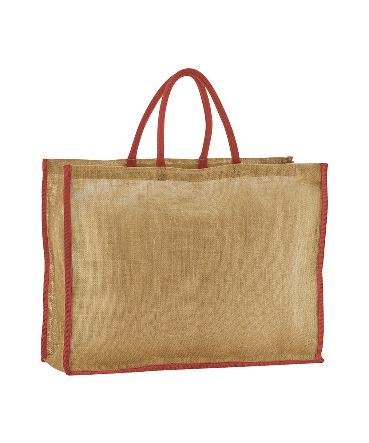 Westford Mill Natural starched jute market shopper Natural/Orange Rust