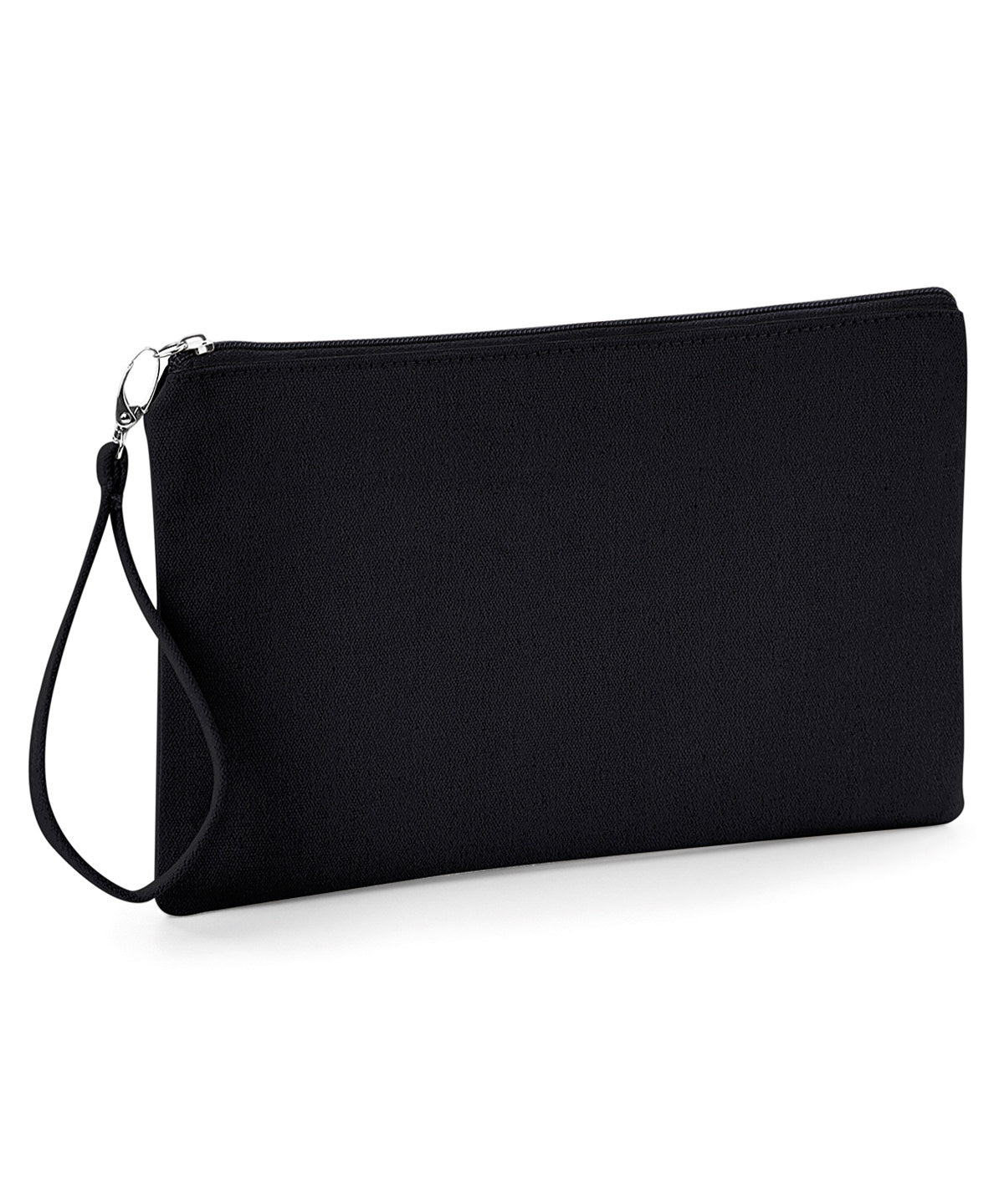 Westford Mill Canvas wristlet pouch Black/Black