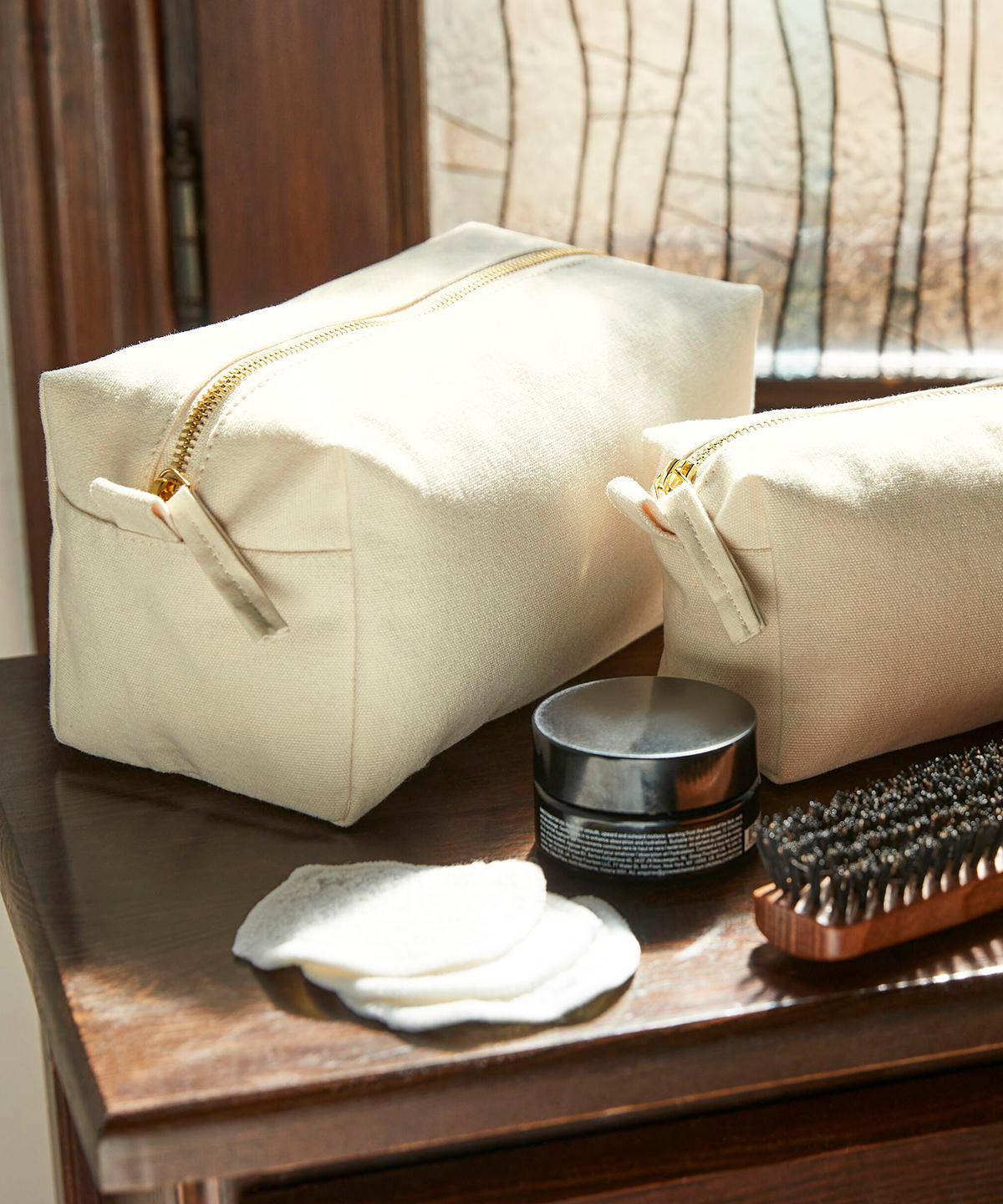 Westford Mill Canvas accessory case Natural