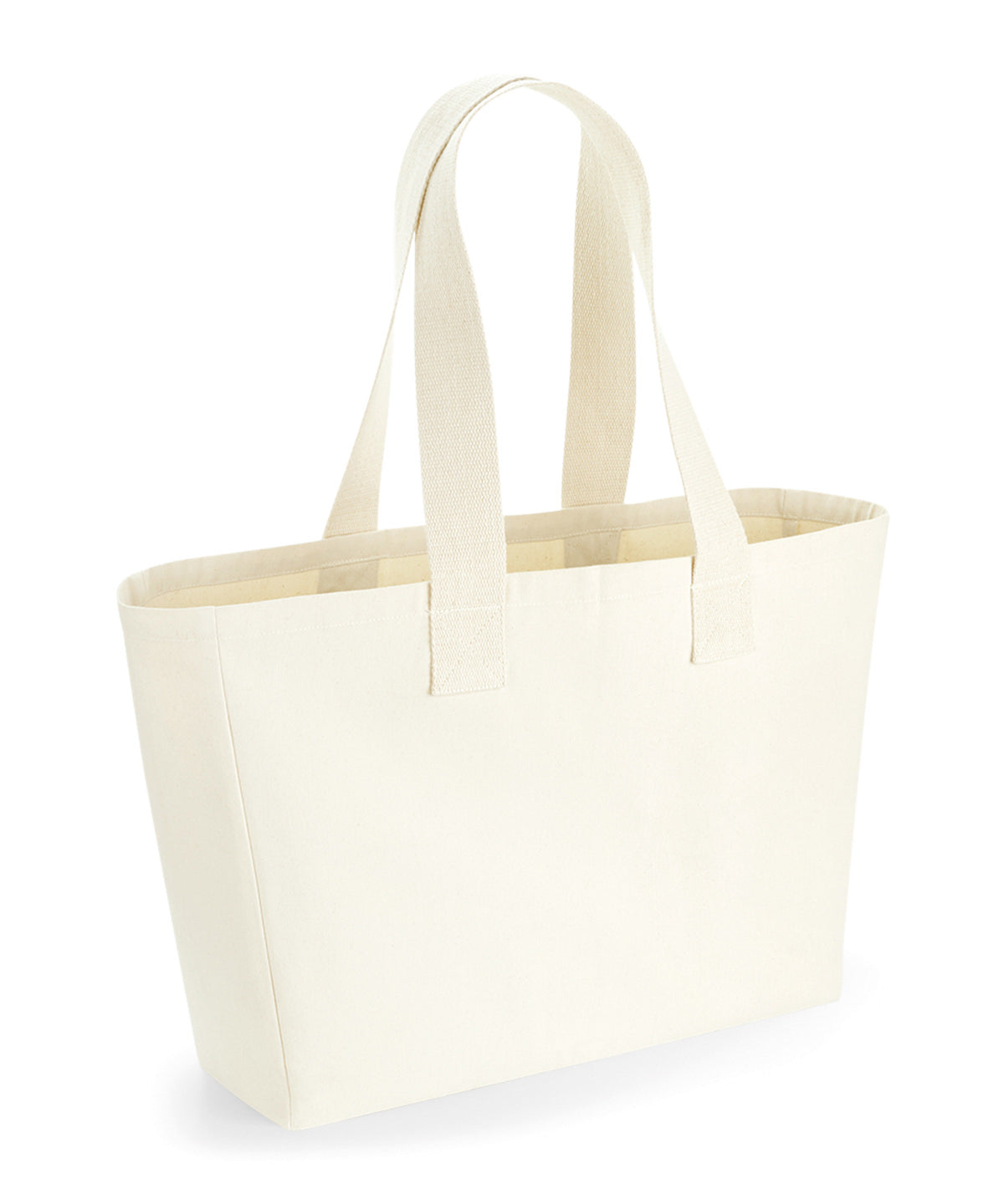Westford Mill Everyday canvas tote Natural