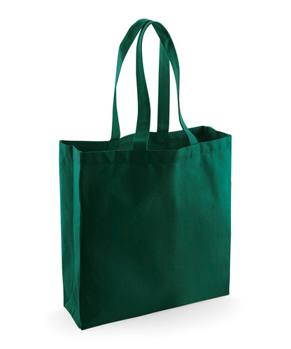 Westford Mill Fairtrade cotton classic shopper Bottle Green