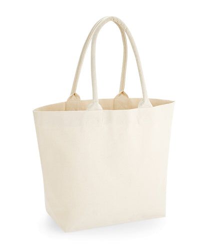 Westford Mill Fairtrade cotton deck bag Natural