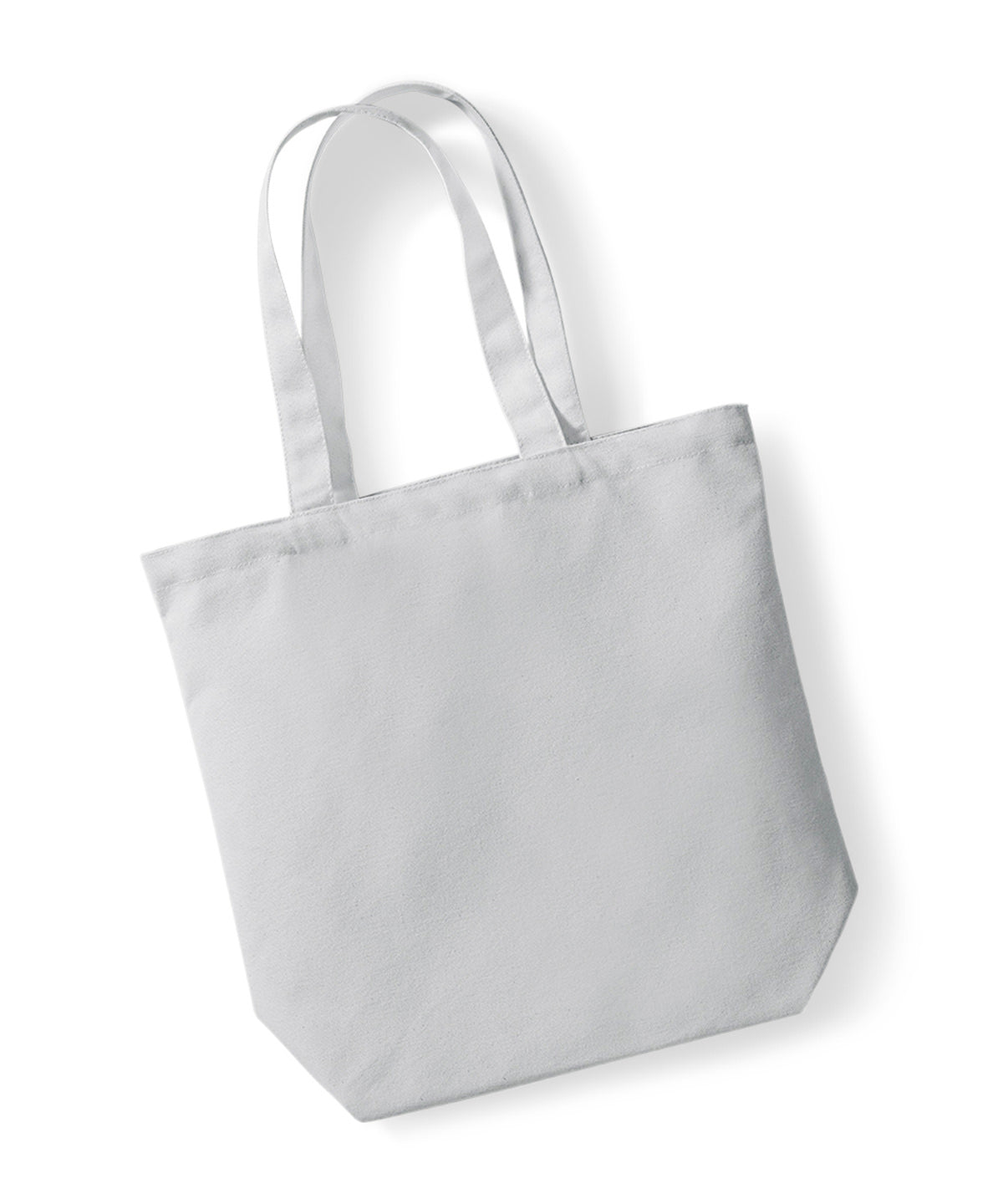 Westford Mill Fairtrade cotton Camden shopper Light Grey
