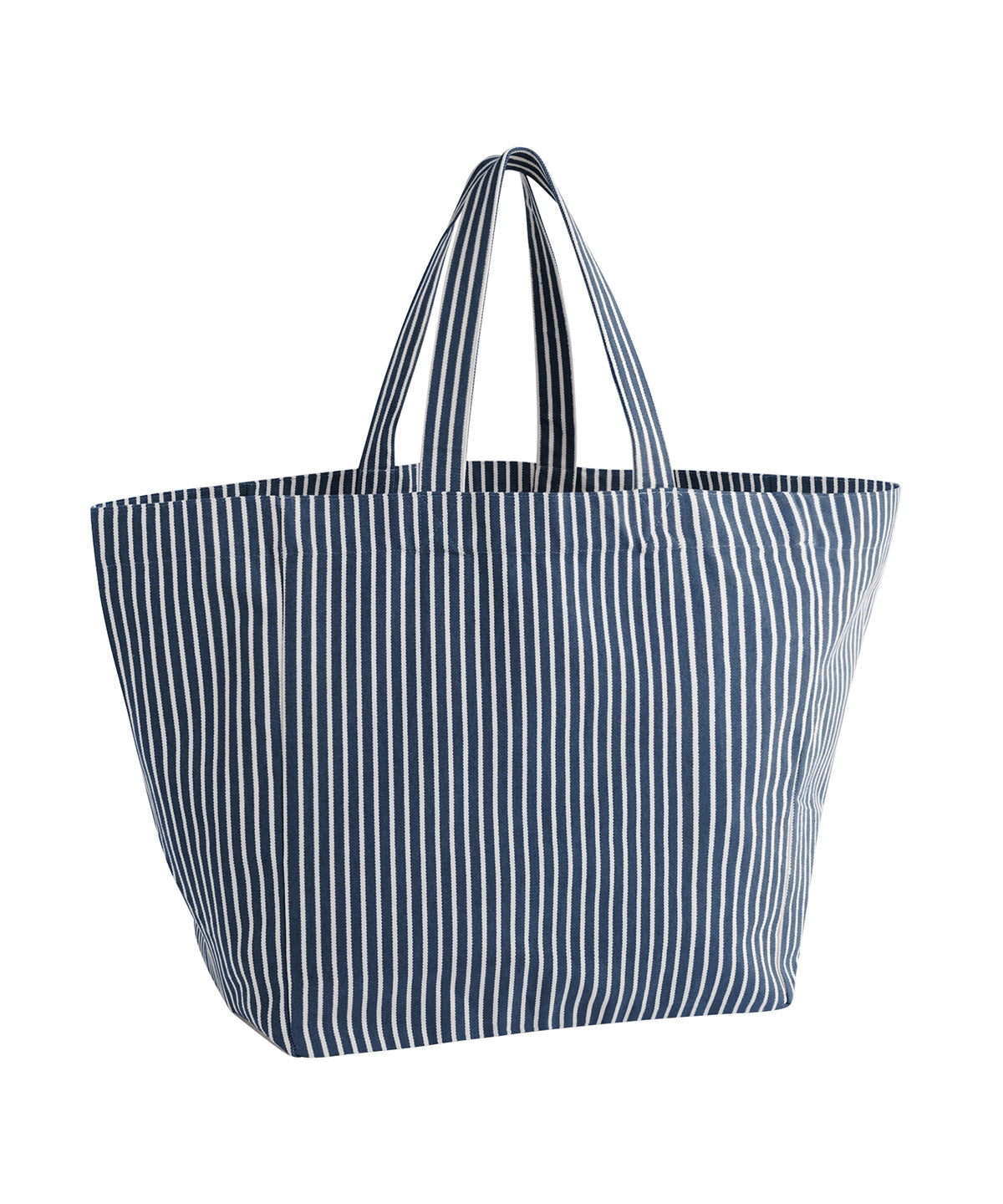 Westford Mill Oversized beach bag Navy Stripe