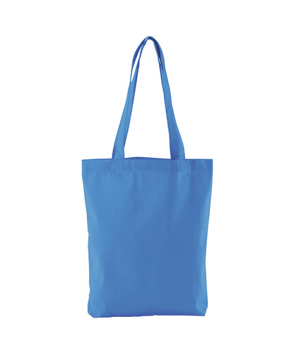 Westford Mill EarthAware® organic twill tote Cornflower Blue