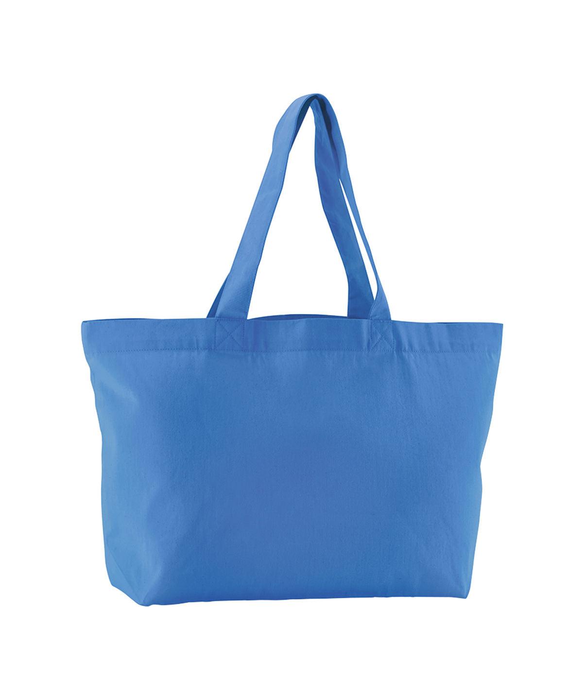 Westford Mill EarthAware® organic twill shopper Cornflower Blue