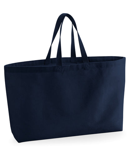 Westford Mill Oversized canvas tote bag French Navy