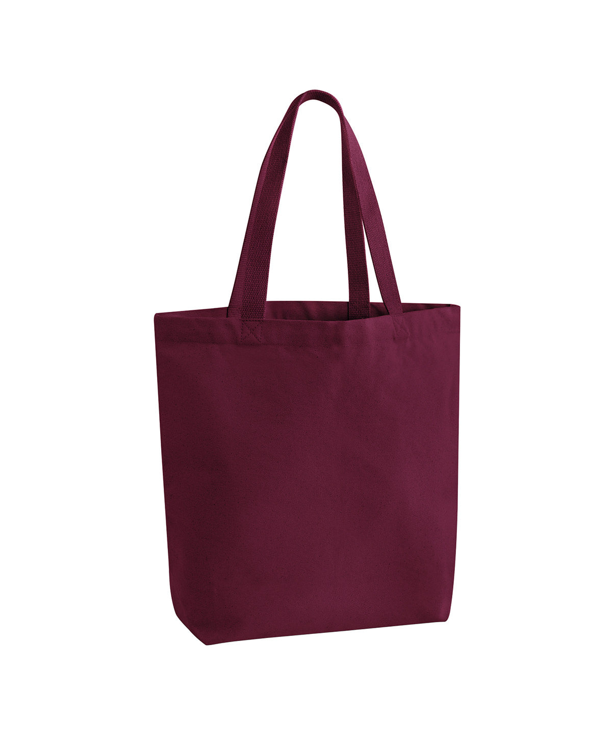 Westford Mill Heavyweight canvas tote bag Burgundy