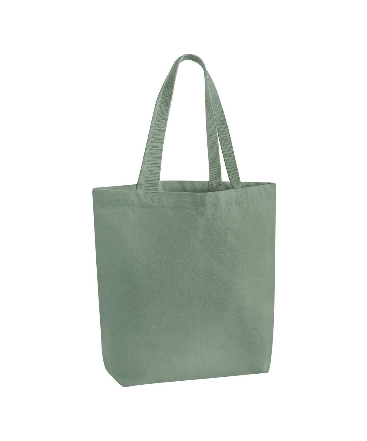 Westford Mill Heavyweight canvas tote bag Dusty Green