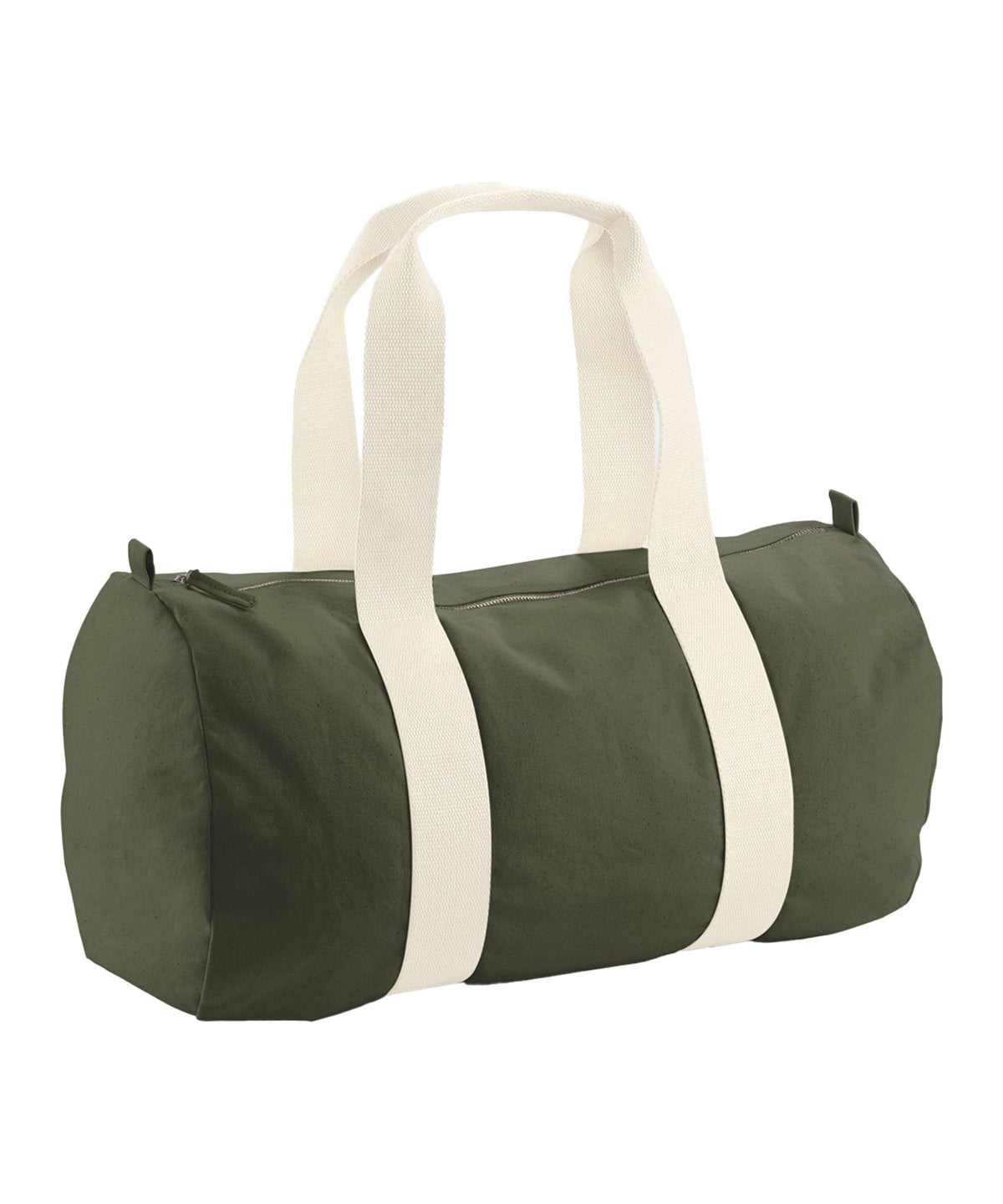 Westford Mill EarthAware® organic barrel bag Olive Green