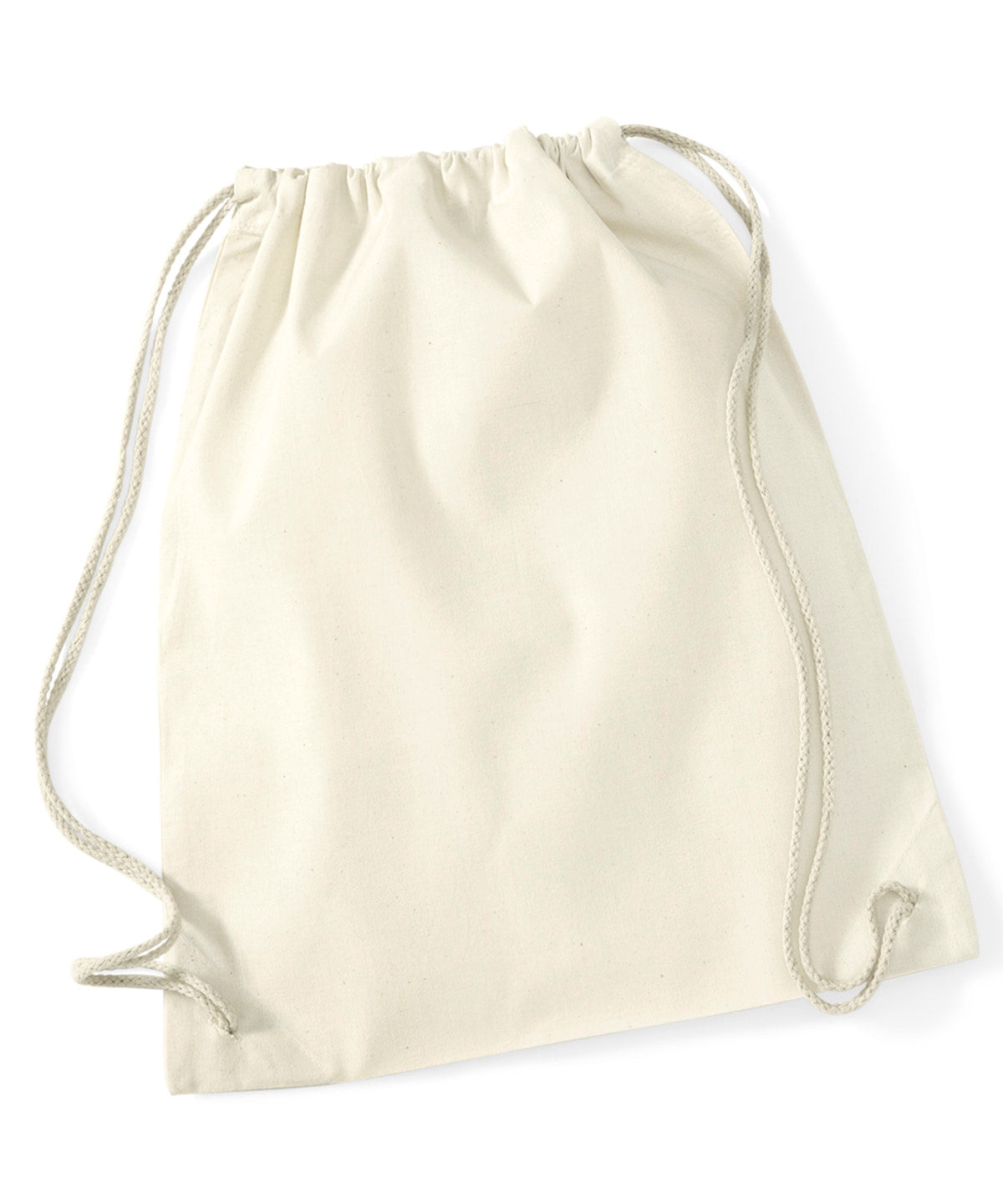 Westford Mill Recycled cotton gymsac Natural