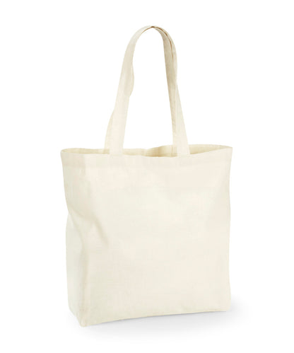 Westford Mill Recycled cotton maxi tote Natural