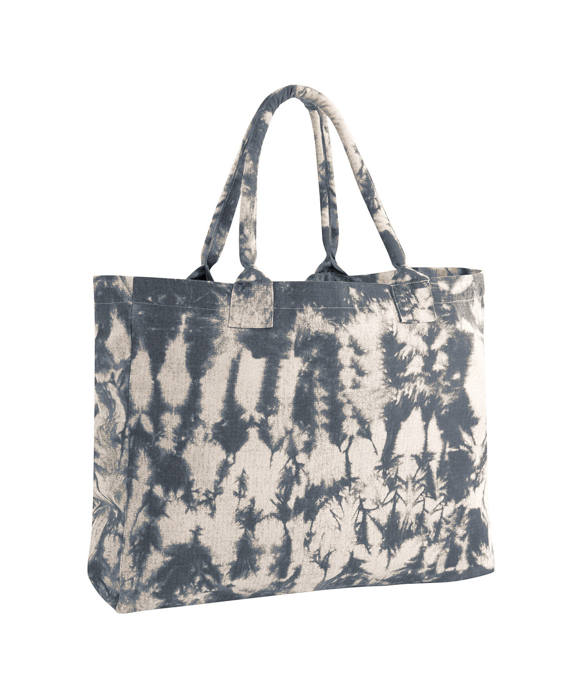 Tie-dye canvas tote bag
