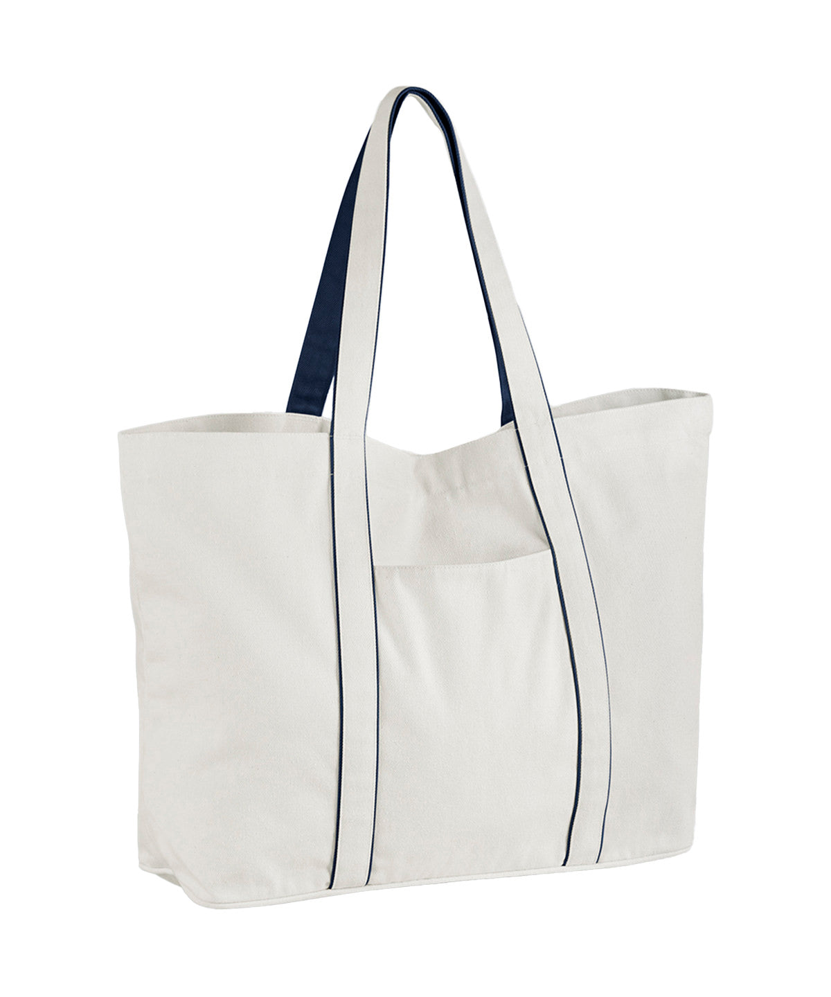Westford Mill Courtside large tote Soft White/French Navy
