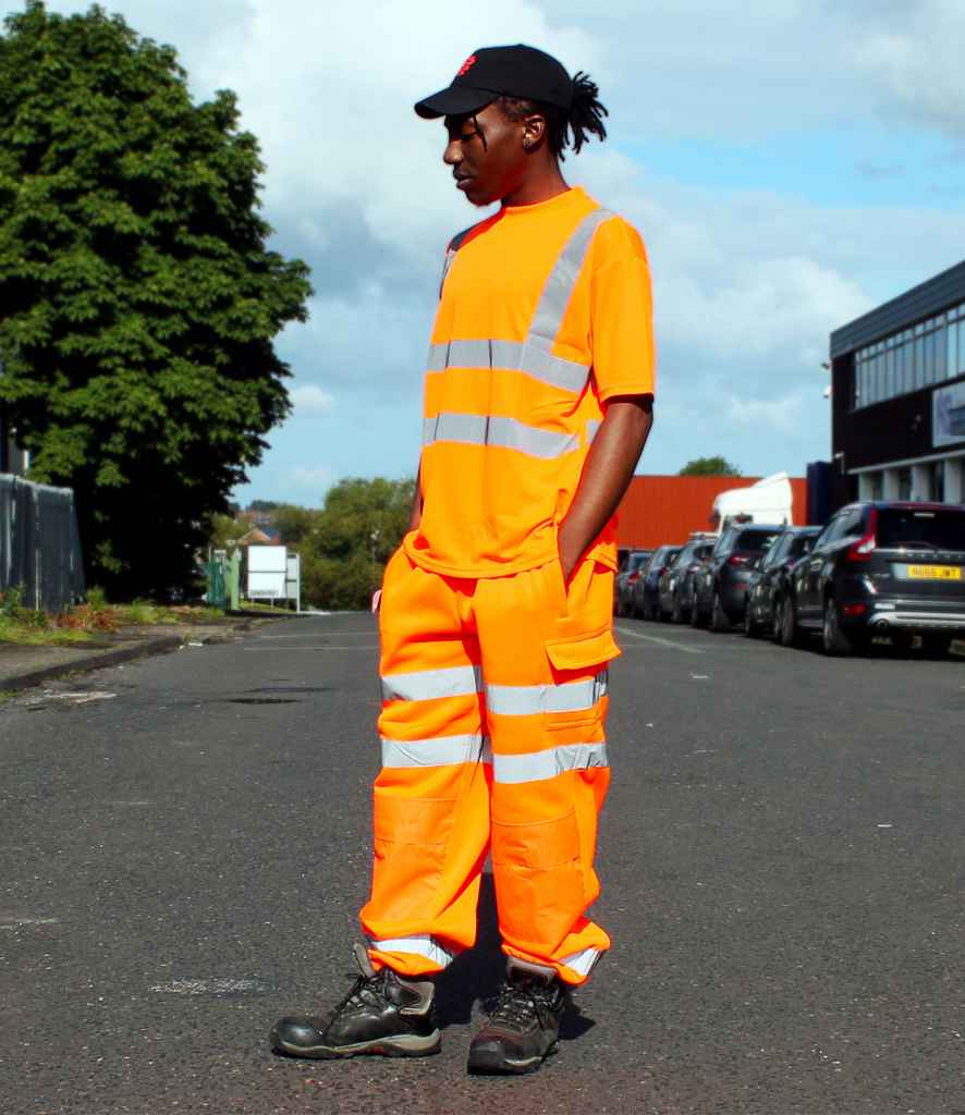 Warrior Hi-Vis T-Shirt - model image