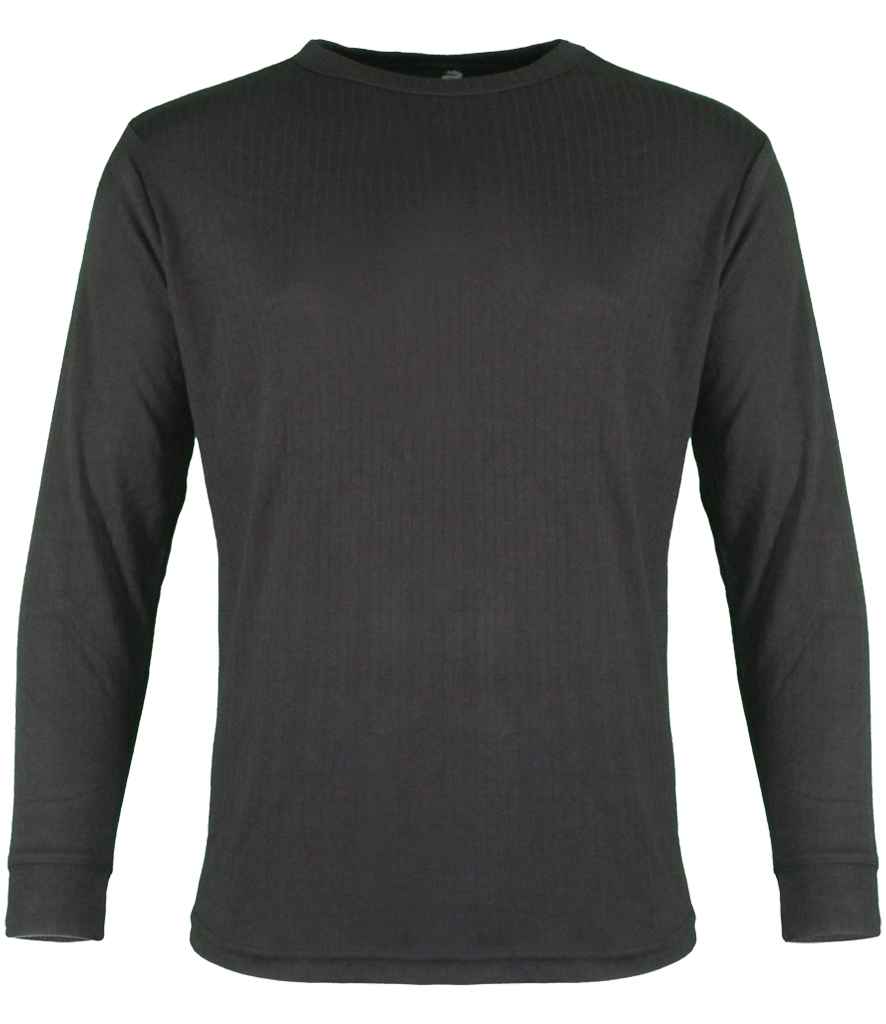 Warrior Thermal Long Sleeve T-Shirt - Black