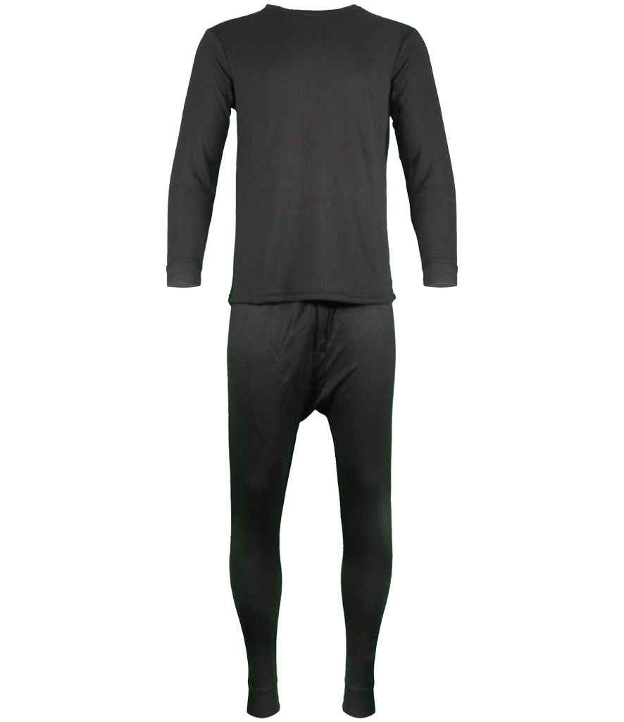 Warrior Thermal Long Johns in Black