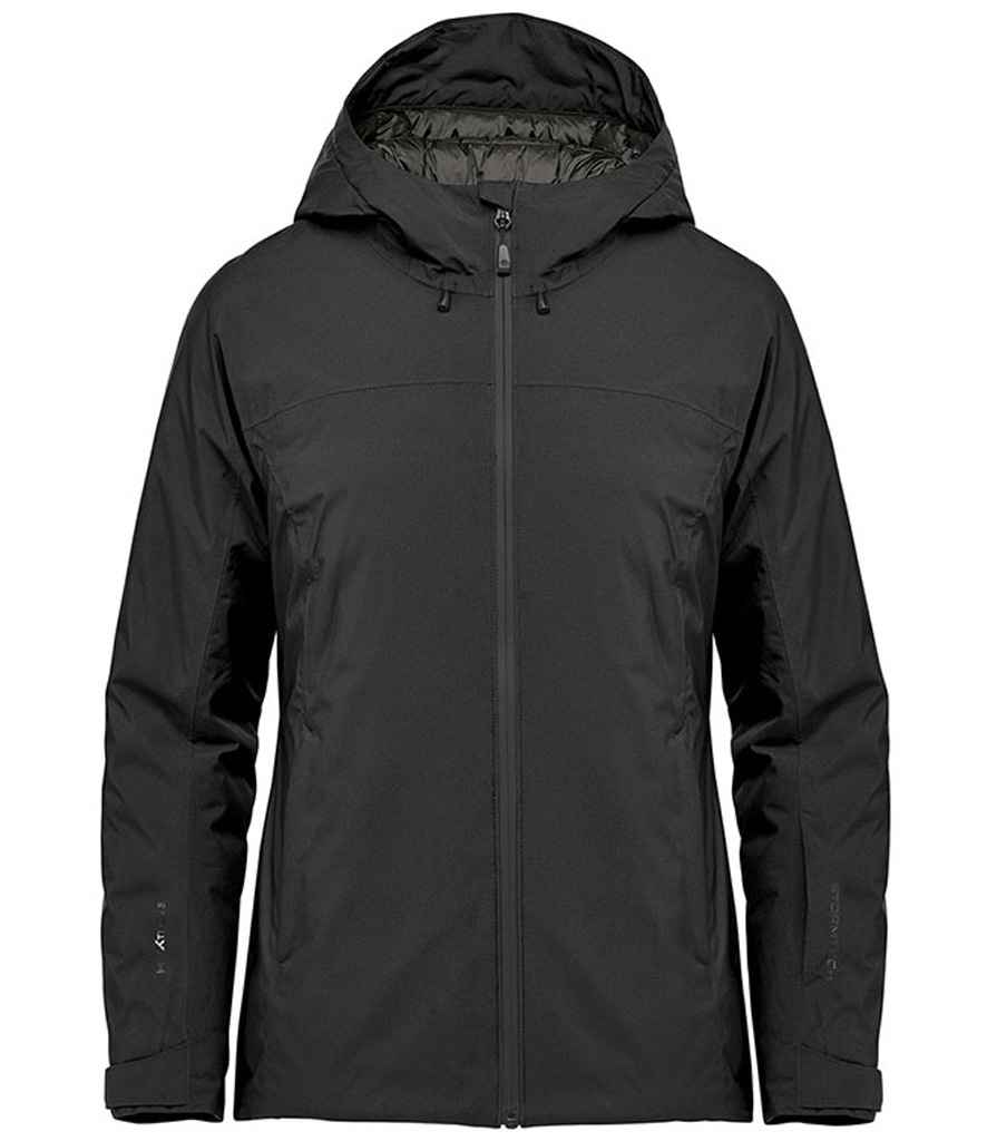 Stormtech Ladies Nostromo Thermal Shell Jacket in Black/Graphite Grey