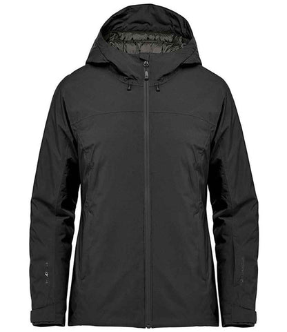 Stormtech Ladies Nostromo Thermal Shell Jacket in Black/Graphite Grey