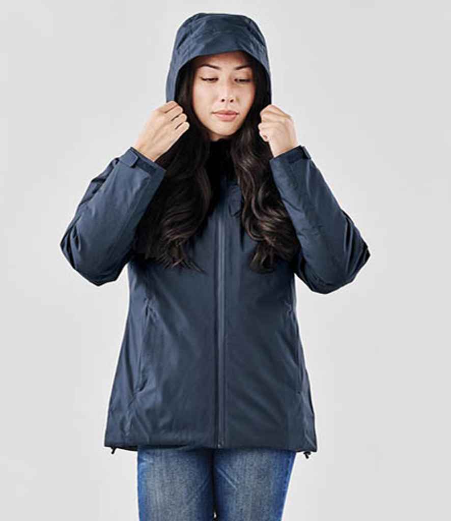 Stormtech Stormtech Ladies Nostromo Thermal Shell Jacket Navy/Graphite Grey