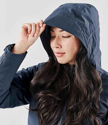 Stormtech Stormtech Ladies Nostromo Thermal Shell Jacket Navy/Graphite Grey