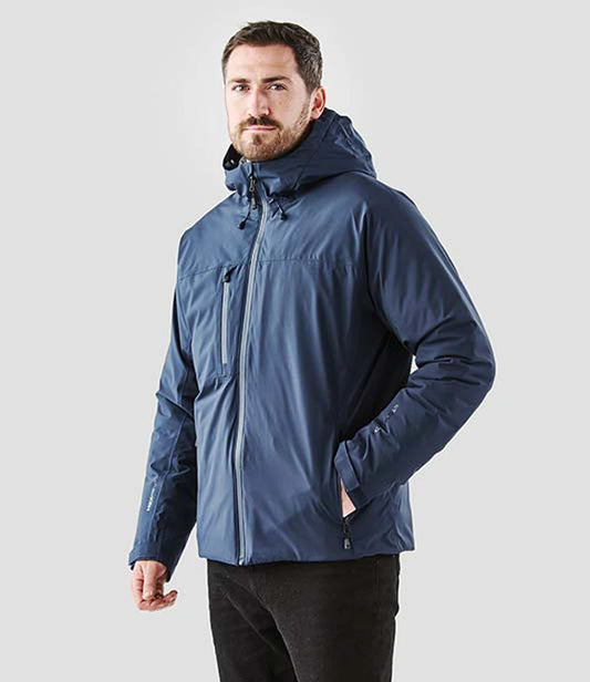 Stormtech Nostromo Thermal Shell Jacket - Navy/Graphite Grey - Model