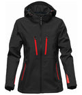 Black/Bright Red