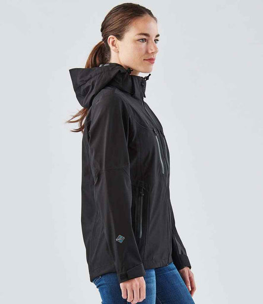 Stormtech Ladies Patrol Hooded Soft Shell Jacket - model image