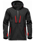 Black/Bright Red