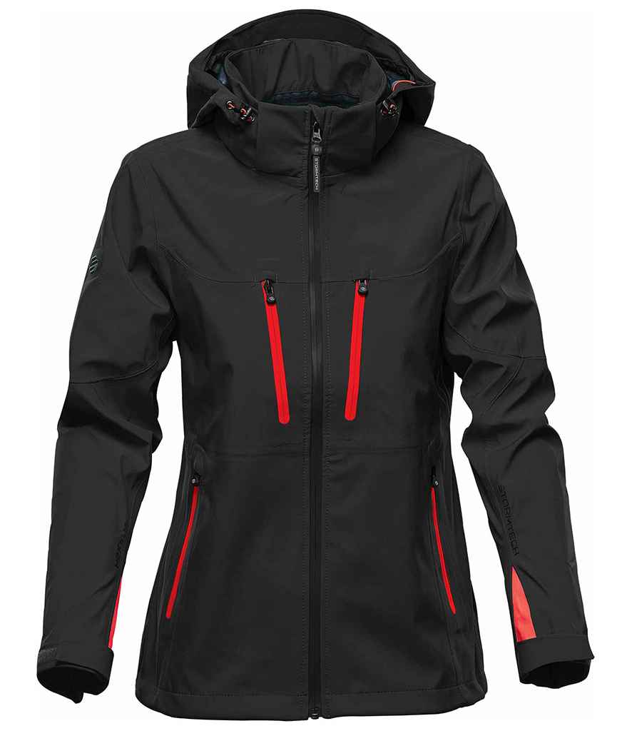 Stormtech Ladies Matrix System 3-in-1 Jacket in Black/Bright Red