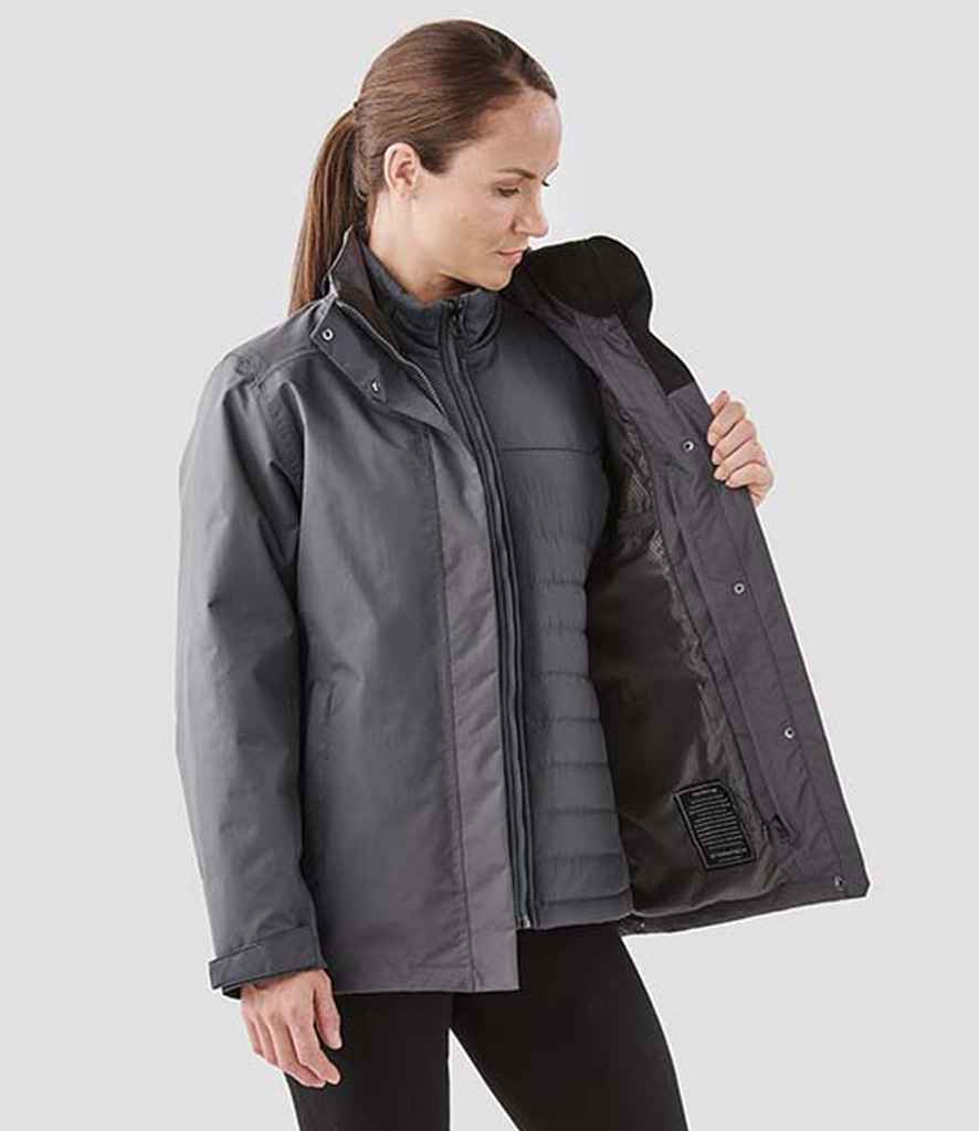 Stormtech Stormtech Ladies Magellan System 3-in-1 Jacket Graphite Grey