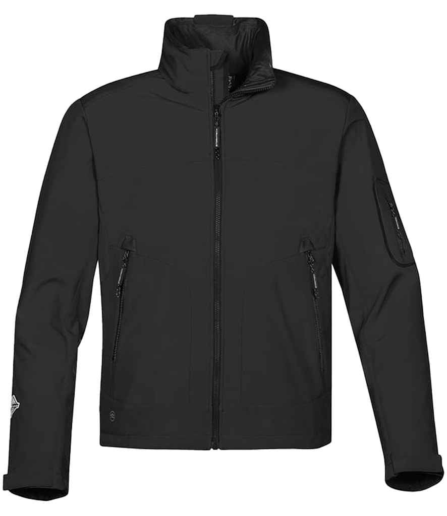 Stormtech Cruise Soft Shell Jacket in Black/Black