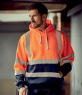 Orange/Navy