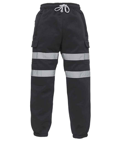 Yoko Hi-Vis Jog Pants in Black