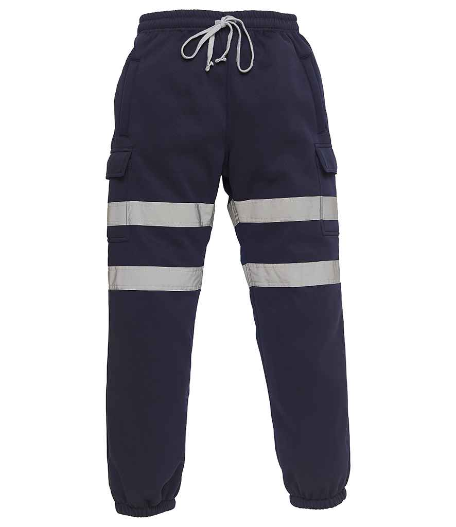 Yoko Hi-Vis Jog Pants in Navy