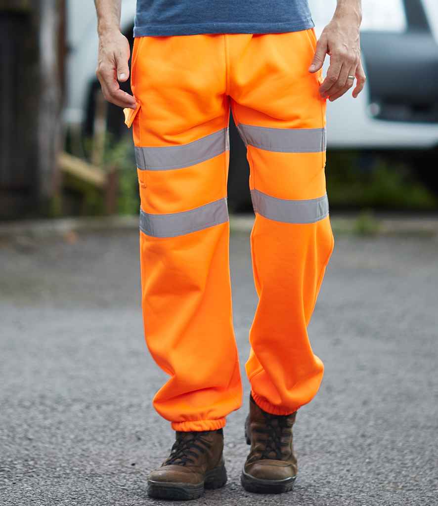 Yoko Hi-Vis Jog Pants - model image