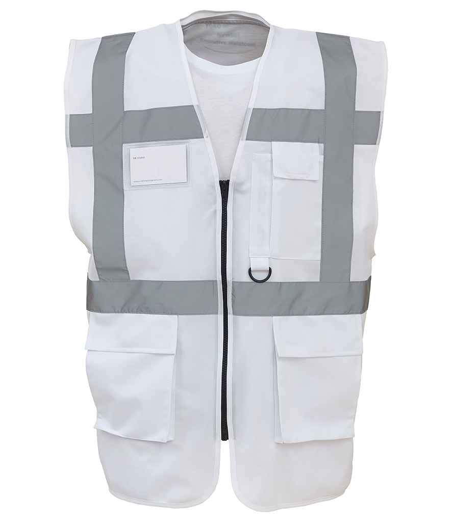 Yoko Executive Waistcoat in White