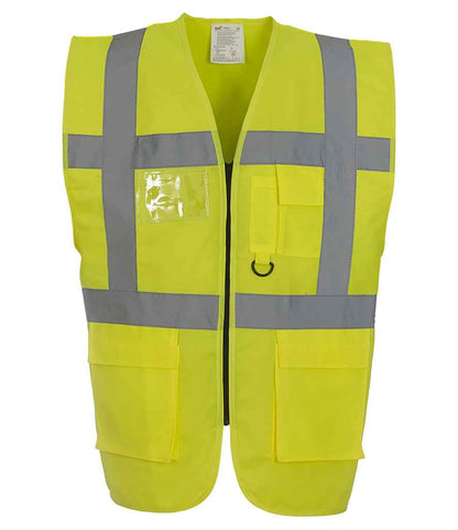 Yoko Executive Waistcoat in Yellow