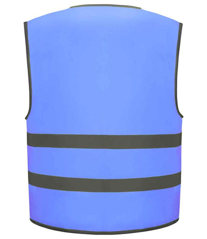 Yoko Kids Hi-Vis Two Band Waistcoat