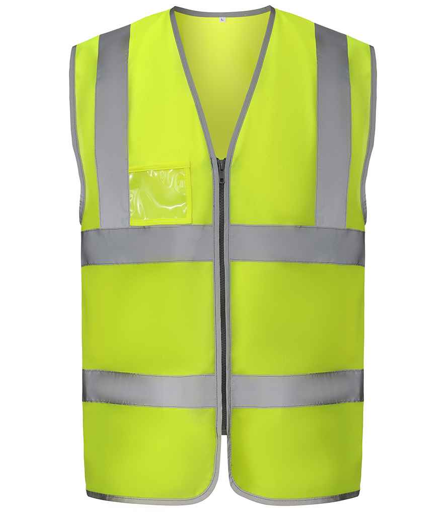 Yoko Zip ID Two Band & Braces Waistcoat