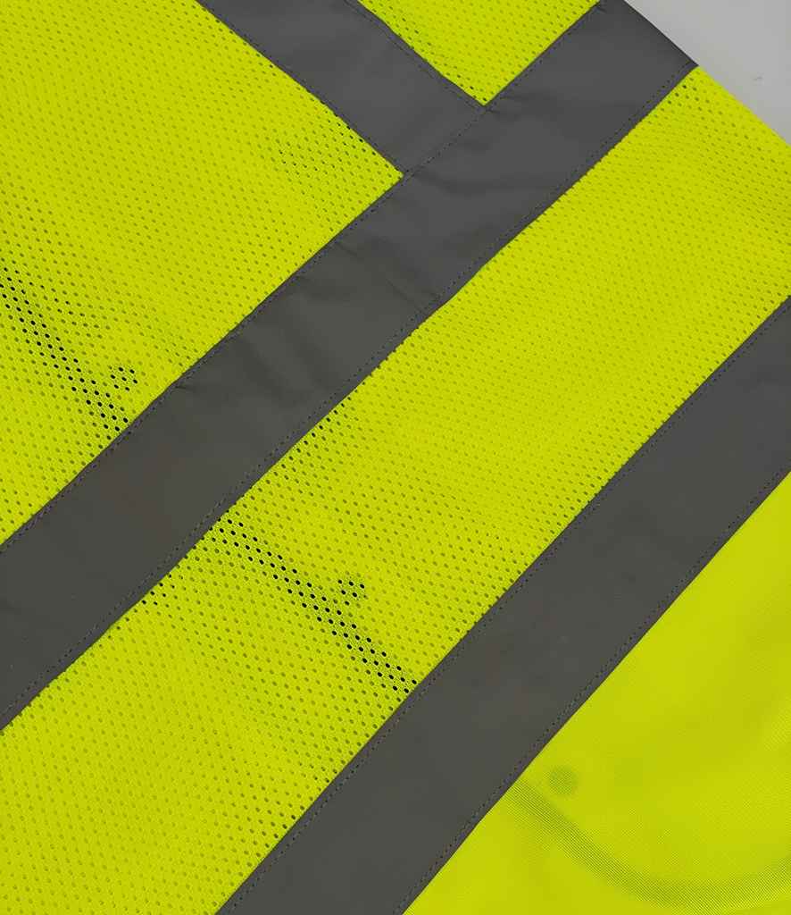 Yoko Superior Eco Mesh Button Waistcoat