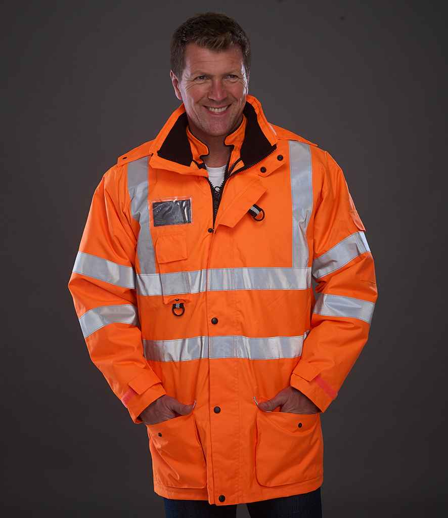 Yoko Hi-Vis Multi-Function 7-in-1 Jacket - model image