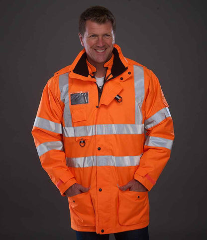 Yoko Hi-Vis Multi-Function 7-in-1 Jacket - model image