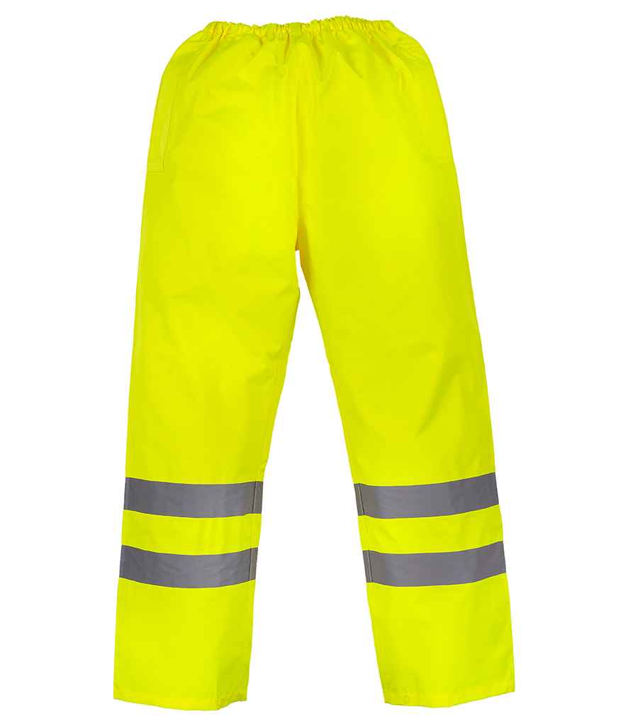 Yoko Hi-Vis Waterproof Overtrousers in Yellow