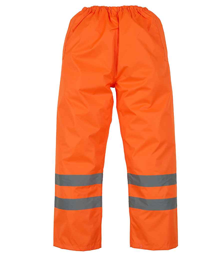 Yoko Hi-Vis Waterproof GO/RT Overtrousers in Orange