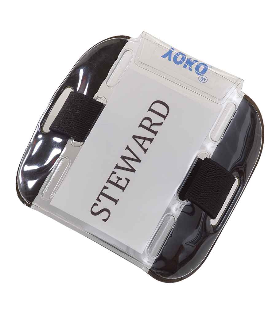 Yoko ID Arm Band in Black