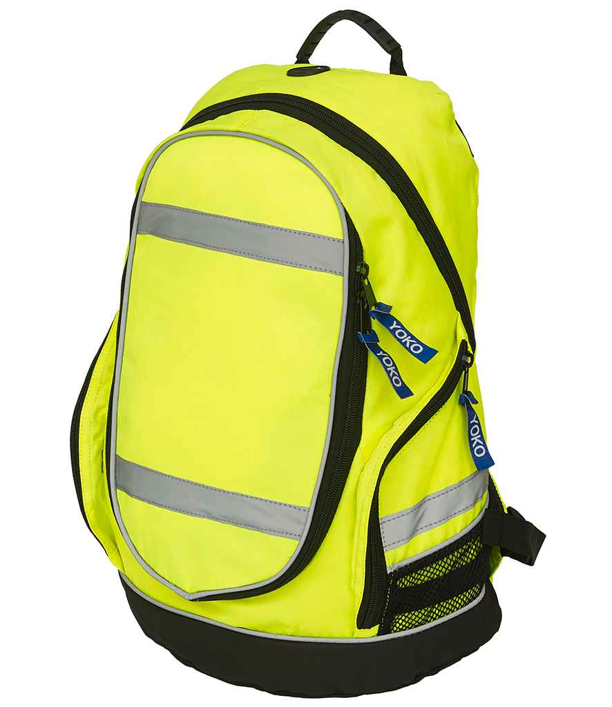 Yoko Hi-Vis London Rucksack in Yellow