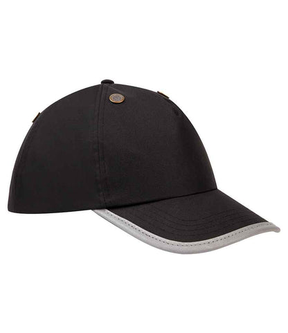 Yoko Hi-Vis Safety Bump Cap in Black